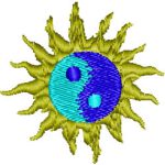 Ying and Yang Sun Logo