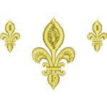 Three Fleur De Lis