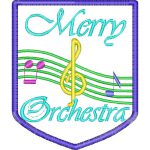 Merry OrchestraEmblems Design SI1115