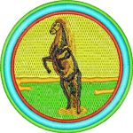 Horse Emblems Design SI1117