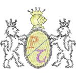 Lions Emblems Design SI1118