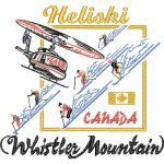 Heliski Whistler Mountain Design SI4159
