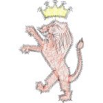 Lion Emblems Design SI1130