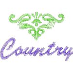 Country Emblems Design SI1140