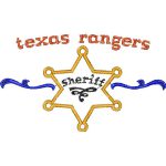 Texas Rangers Sheriff Casual Design SI0311