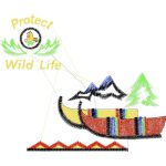 Protect Wild Life Casual Design SI0313