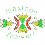 Mexican Flowers Design SI3991