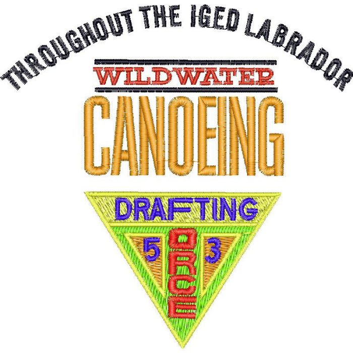 Wildwater Canoeing Casual Design SI0323 - Image 1