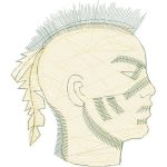 Indian Man Design SI3996