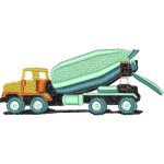 Cement Truck Design SI4556