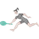 Tennis Player Design SI4216
