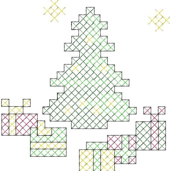 Christmas Tree Design SI2253 - Image 1