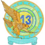 Eagle Emblems Design SI1183