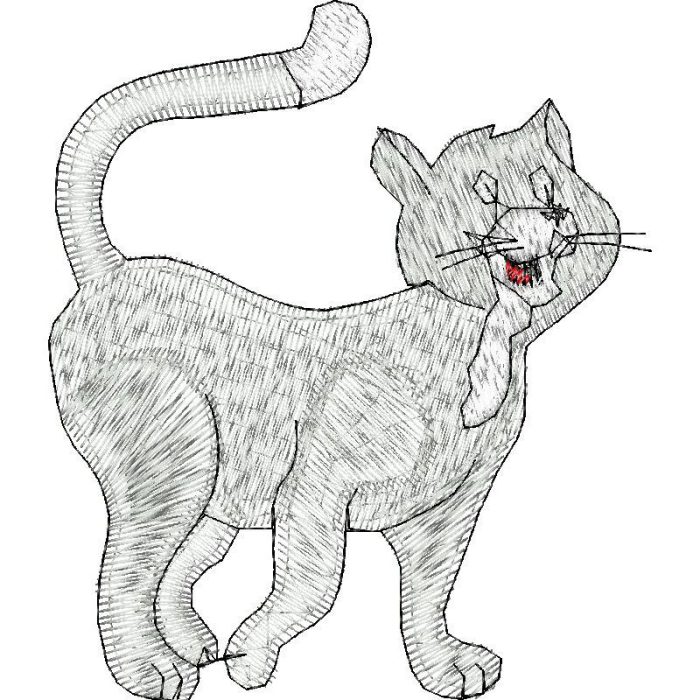 Cat Design SI0032 - Image 1