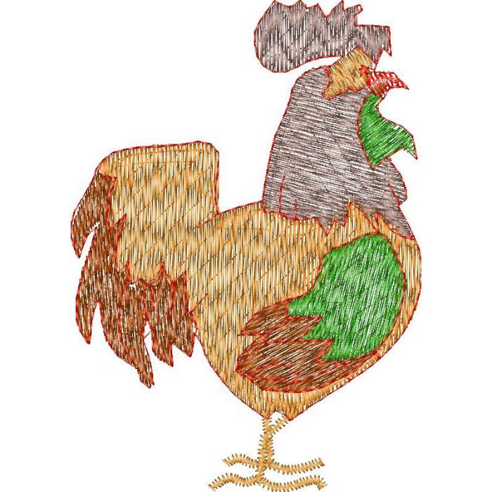 Rooster Design SI0036 - Image 1