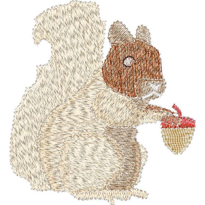 Squirrel Design SI0045 - Image 1