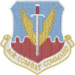 Air Combat Command Emblems Design SI1207