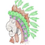 Indian Man Design SI3999