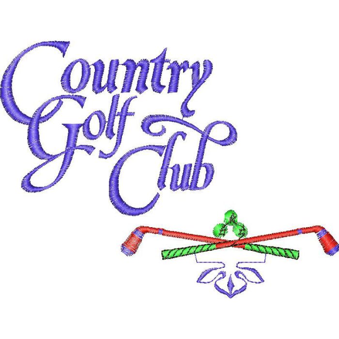Country Golf Club Design SI4255 - Image 1