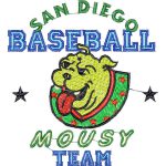 Baseball Bulldog Mascots Design SI2399
