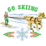 Go Skiing Design SI4272
