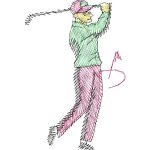 Golfer Design SI4310