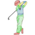 Golfer Design SI4341