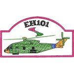 Helicopter Emblems Design SI1230