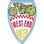 West End Biker Emblems Design SI1232