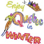 Enjoy Quebec in Winter Design SI4375