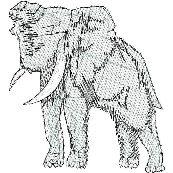 Elephant Design SI0072 - Image 1