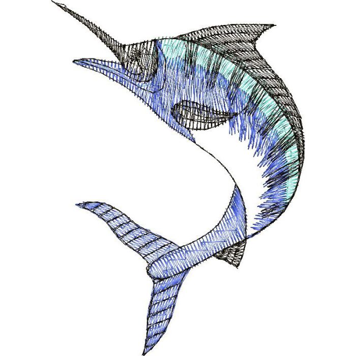 Swordfish Design SI0086 - Image 1