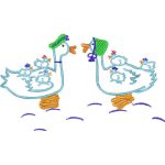 Ducks Children Design SI0533