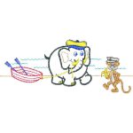 Animal Sailors Children Design SI0535