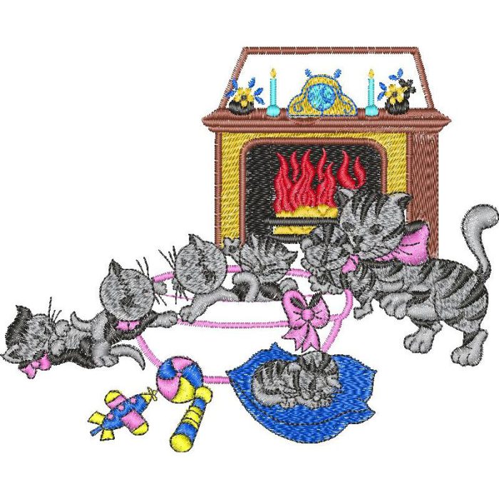 Cats Children Design SI0538 - Image 1
