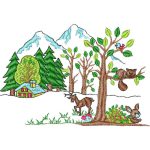 Cabin in the Woods Design SI2576