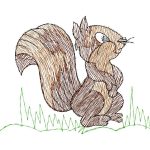 Squirrel Children Design SI0539