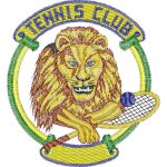 Tennis Club Emblems Design SI1244