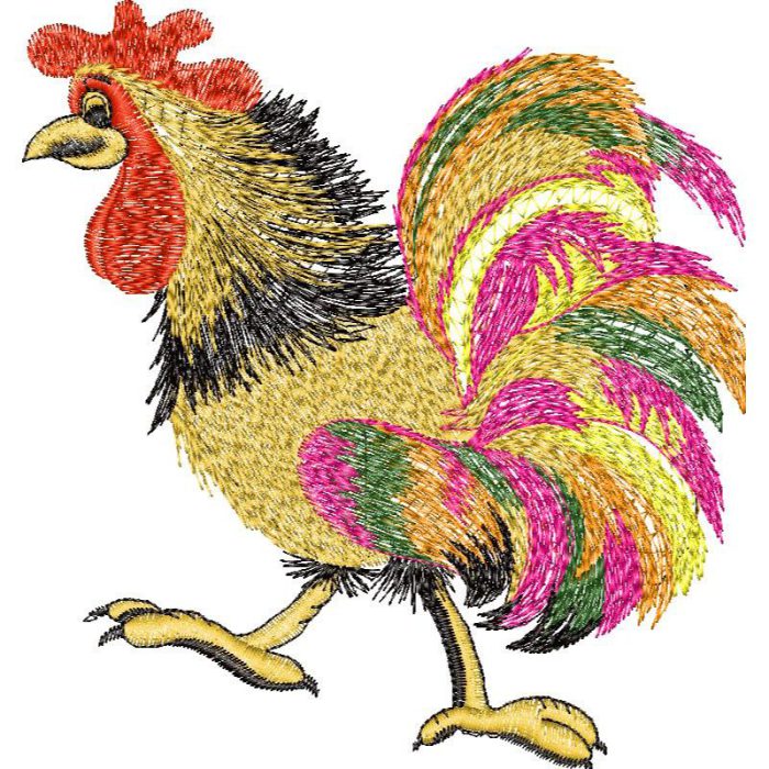 Rooster Design SI0108 - Image 1