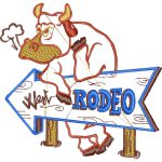 West Rodeo Mascots Design SI2411