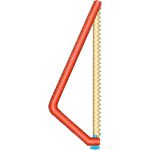 Hand Saw Design SI3933