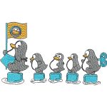 Penguins Children Design SI0561