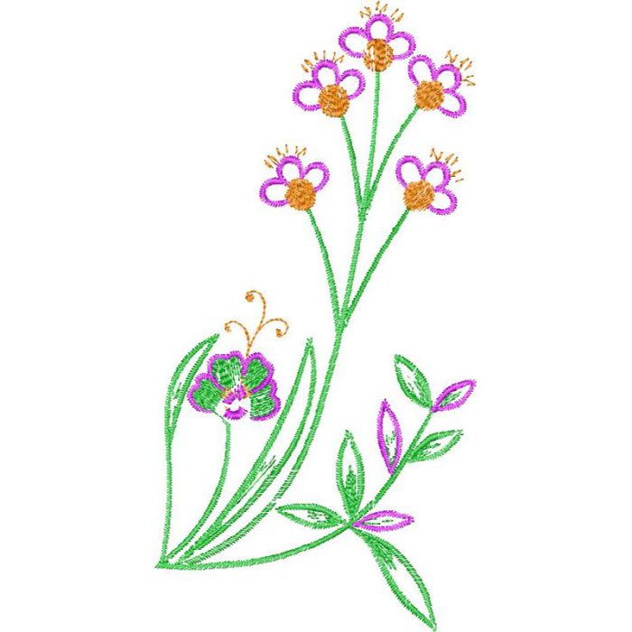 Flowers Design SI1539 - Image 1