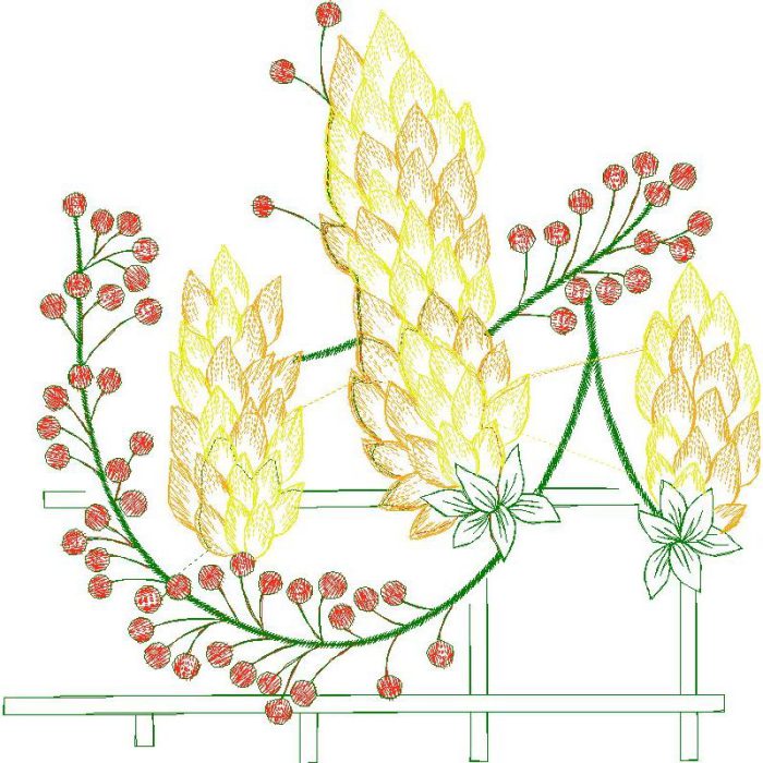 Flowers Design SI1544 - Image 1