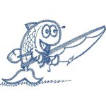 Fishing Mascots Design SI2416