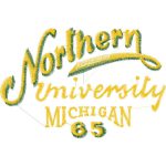 Northern University Michigan Casual Design SI0359