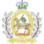 Horse Emblems Design SI1277