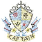 Captain Emblems Design SI1279