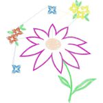 Flowers Design SI1614