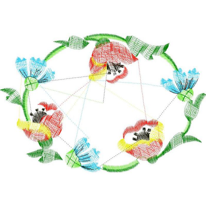 Flowers Design SI1619 - Image 1